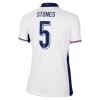 Maillot de Supporter Angleterre Stones 5 Domicile Euro 2024 Pour Femme